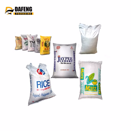 Professionelle 50-kg-Fischfutterbeutel, Kartoffeln, Zwiebeln, graugrüner PP-Gewebebeutel mit CE-Zertifikat