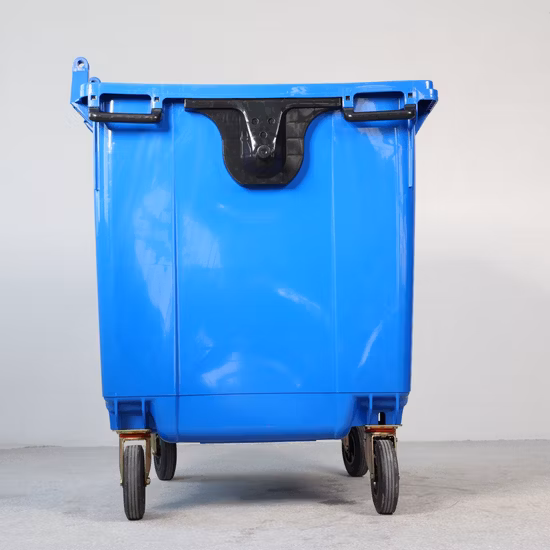 660L/1100L große Outdoor-Straßenküche, Industrie-Recycling-Mülleimer, Mülleimer, Pedal-Kunststoff-Mülleimer zu Herstellerpreisen