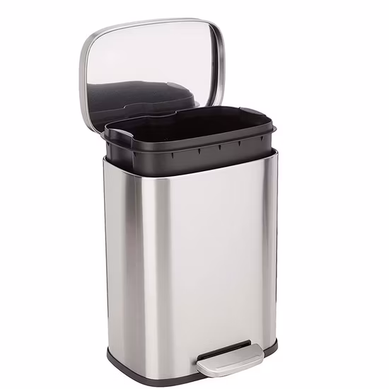 30L 50L Edelstahl Metall Starker Küchenmülleimer