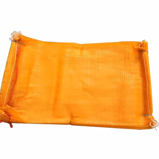 China Factory UV-behandelter Kordelzug 10 kg 25 kg 30 kg 50 kg Brennholz Gemüse Zwiebel Kartoffel Obst Brennholz Verpackung PP-Röhrennetz-Netzbeutel